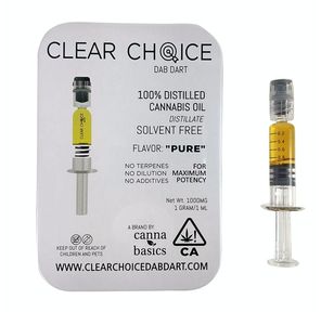 1.0mL Distillate Syringe Clear Choice