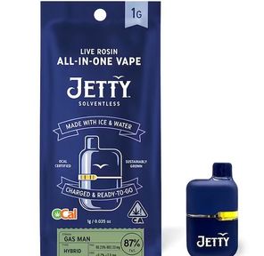 Jetty AIO Solventless Mini Tank Gas Man 1g