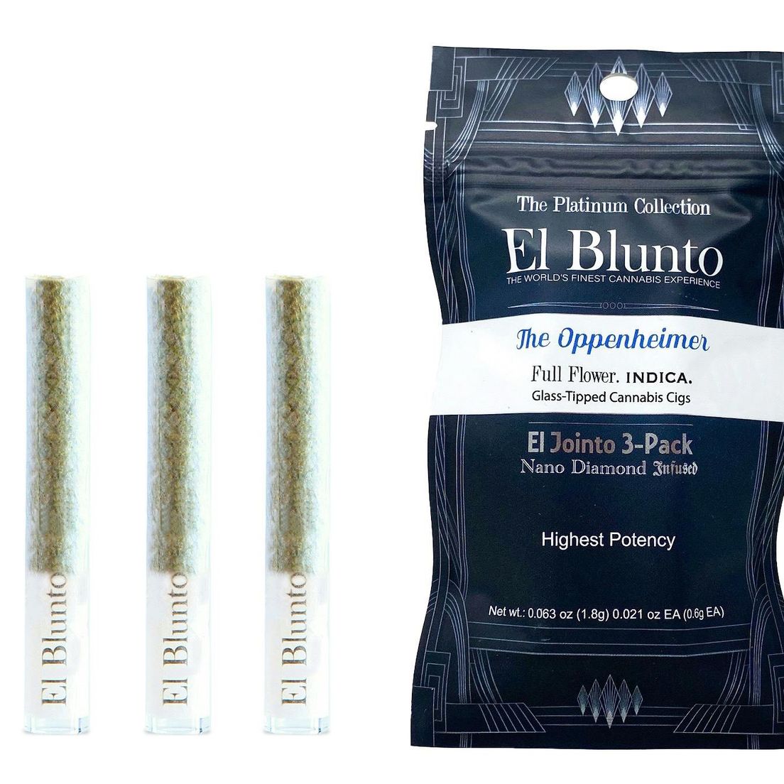 El Blunto- The Oppenheimer Diamond Jointo .6g 3pk 1.8g (I)