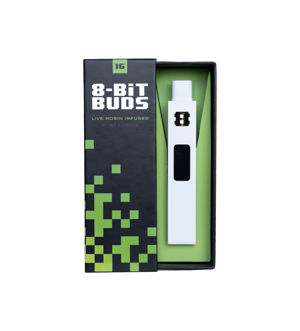 8 Bit Buds - Live Rosin AIO - 1g - Pina Colada