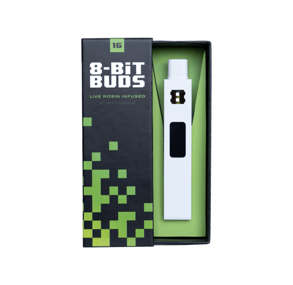 8 Bit Buds - Live Rosin AIO - 1g - Pina Colada