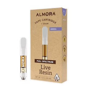 Almora Farm Live Resin Cartridge Hindu Kush 1g