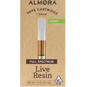 Almora Farm Live Resin Cartridge Grapes and Cream 1g