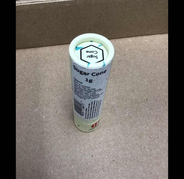 Sugar Cone 1g Distillate Cartridge Sunday Extracts