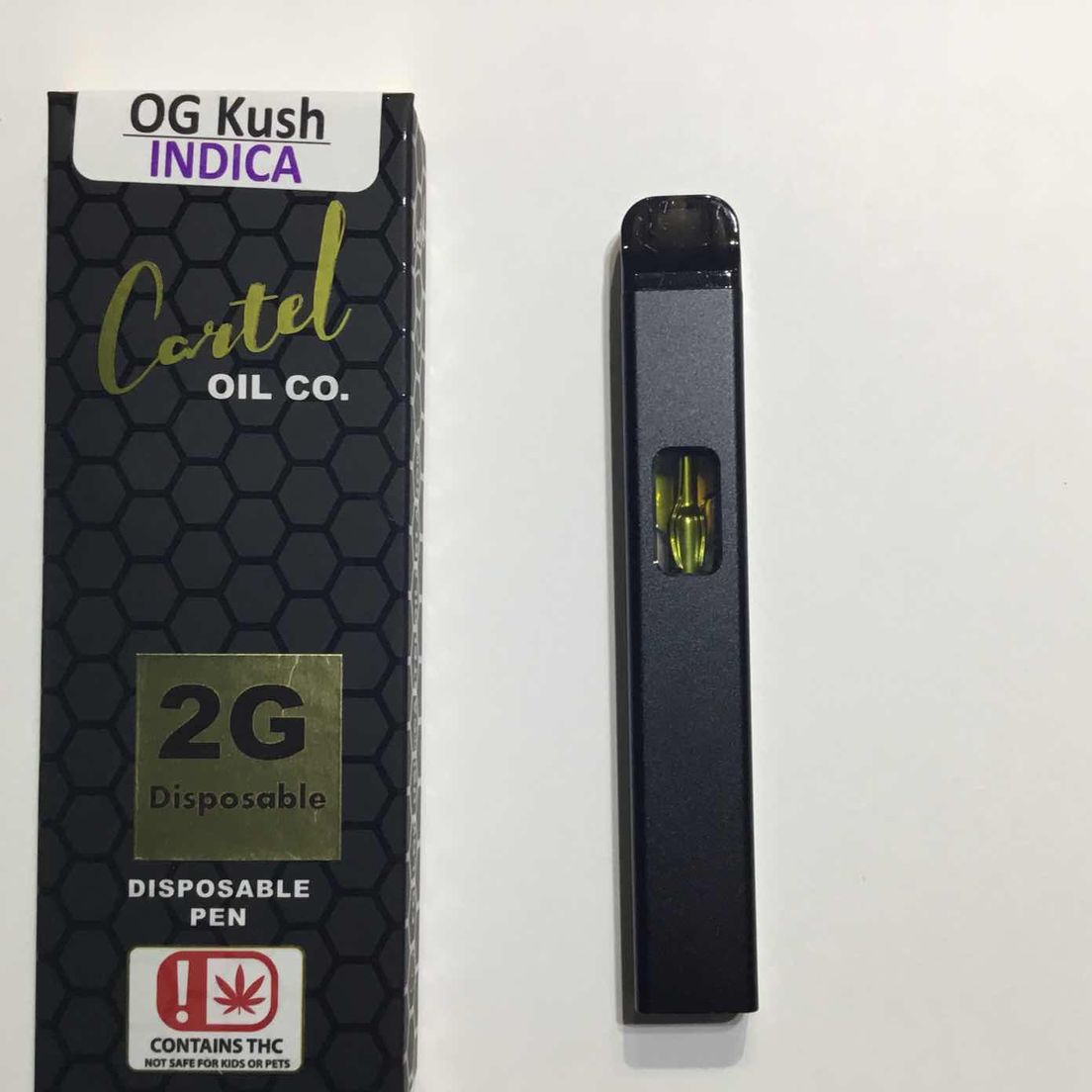 CARTEL VAPE CART 2G DISPOSABLE- OG KUSH