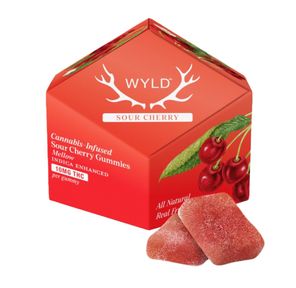 Sour Cherry Indica Enhanced Gummies