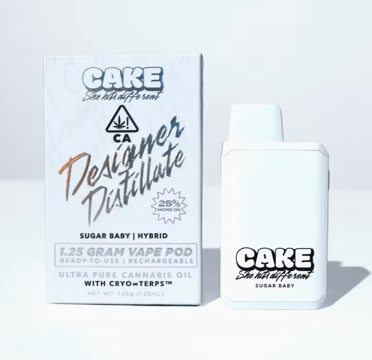 Cake - Sugar Baby 1.25g Designer Distillate Disposable