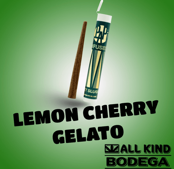 Blunt Infused - Lemon Cherry Gelato Sweet Slugger 1g (@papicannabis)