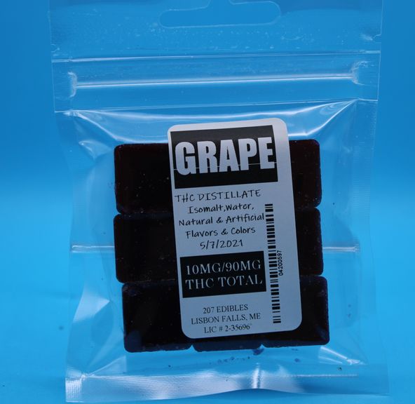 207 Hard Candy - Grape -90mg