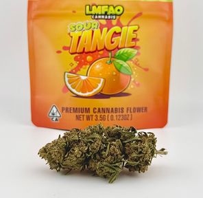 1/8 Sour Tangie (29.44%Sativa) - LMFAO *Disclaimer*