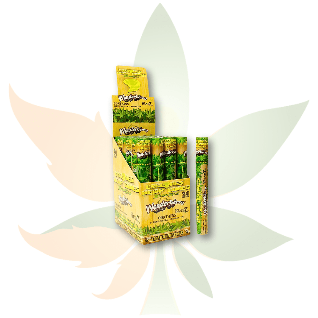 Cyclone - Pre Roll Hemp Cone - Wonderberry