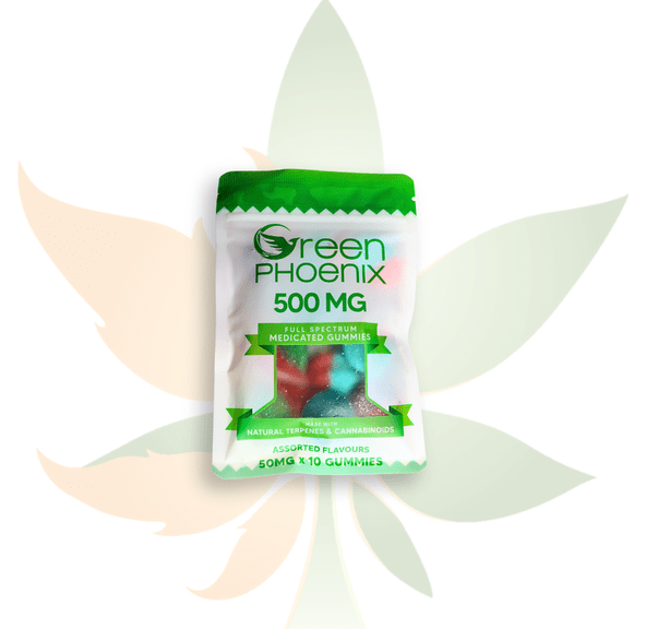Green Phoenix - Gummies - 500mg THC