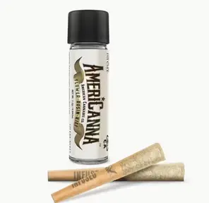 AmeriCanna Infused Pre-Roll 2pk Grape Dosi 1.3g
