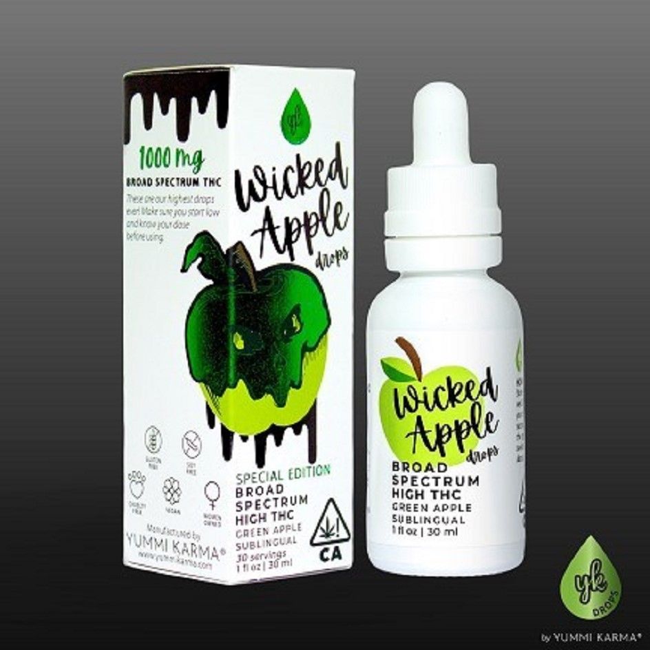 Wicked Apple 1000mg THC