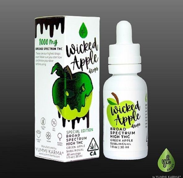 Wicked Apple 1000mg THC