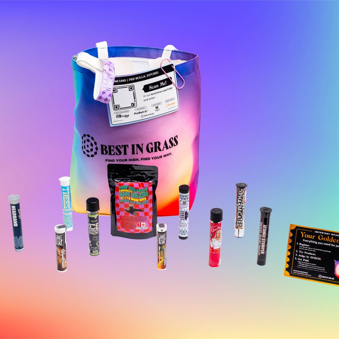 2025 BEST IN GRASS INFUSED PREROLLS JUDGE KIT