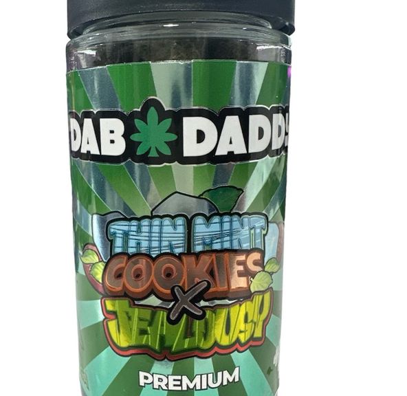 Dab Daddy -1/2 Oz Premium Flower - Thin Mint Cookies X Jealousy - 14g