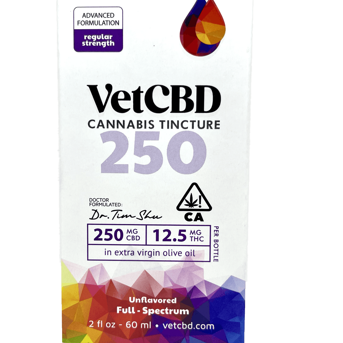 Vet CBD 250mg $45