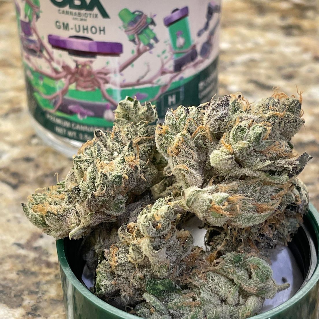 GM-UhOh, 3.5G, Flower, 37.05% - Cannabiotix