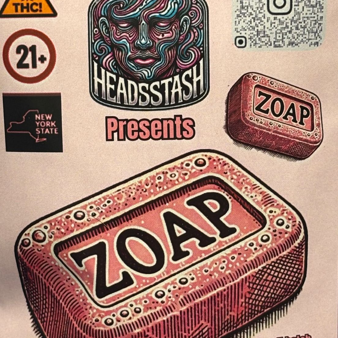 Head stash 3.5g - Zoap (Breeder Cut)