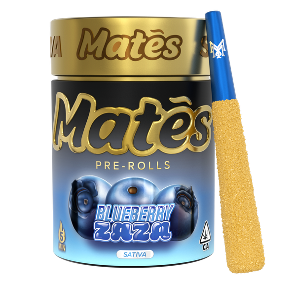 Muha | Infused Prerolls | 5 x .6g | Kief & Diamonds | Blueberry Zaza