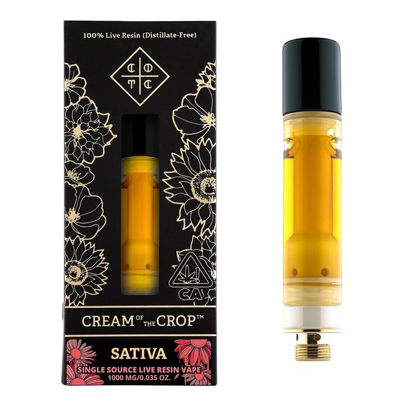 Cream of the Crop Gardens - Mother's Milk Live Resin Vape Cartridge 1g 1g