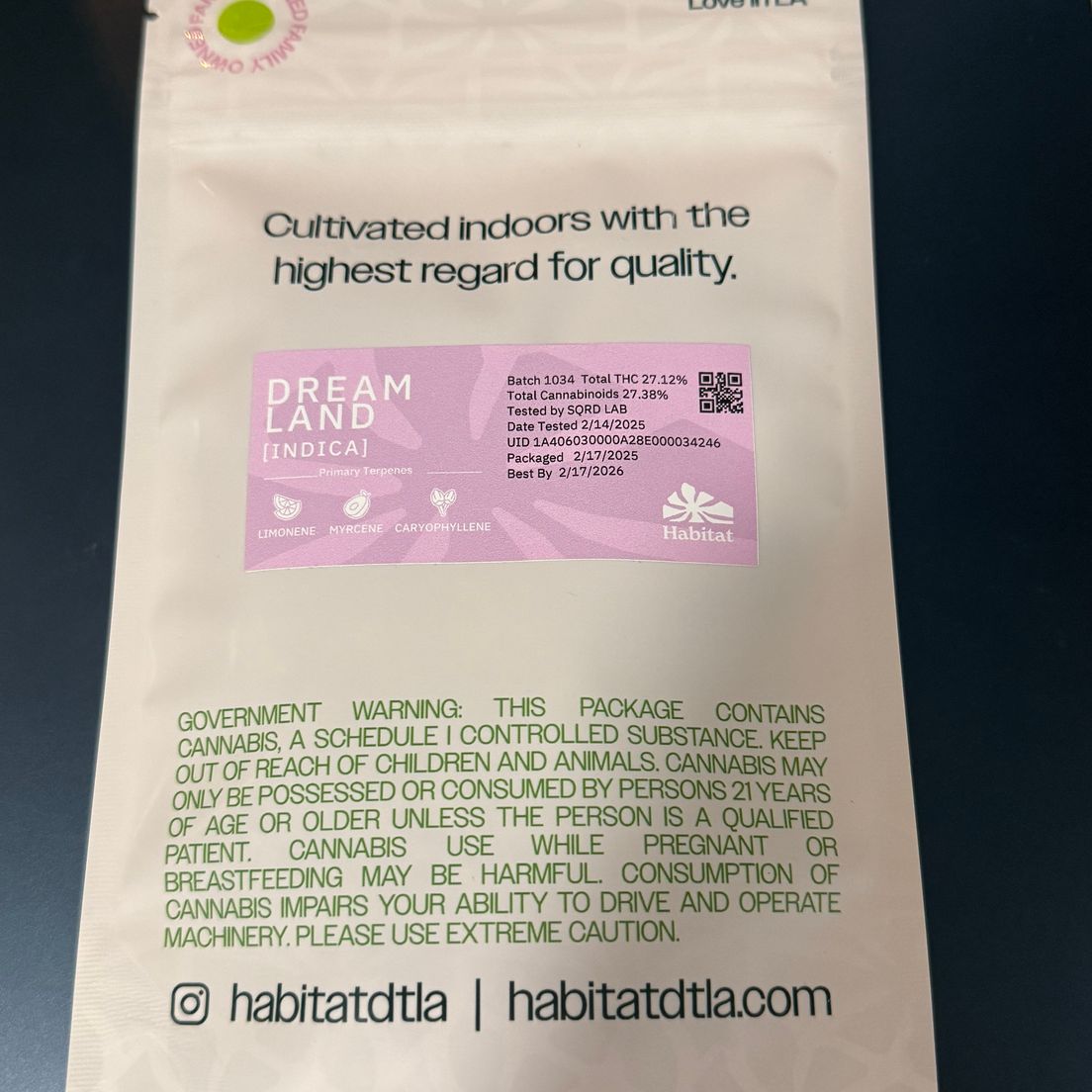 Green Habitat- Bits Dreamland Smalls 14g (I)