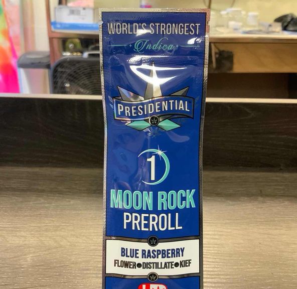 Blue Raspberry Presidential Preroll 1g