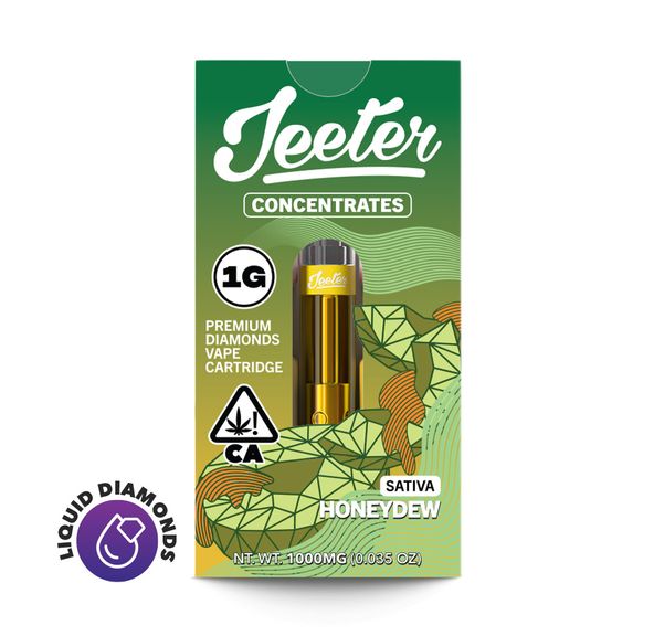Jeeter | Vape Cart | 1g | Diamonds | Honey Dew