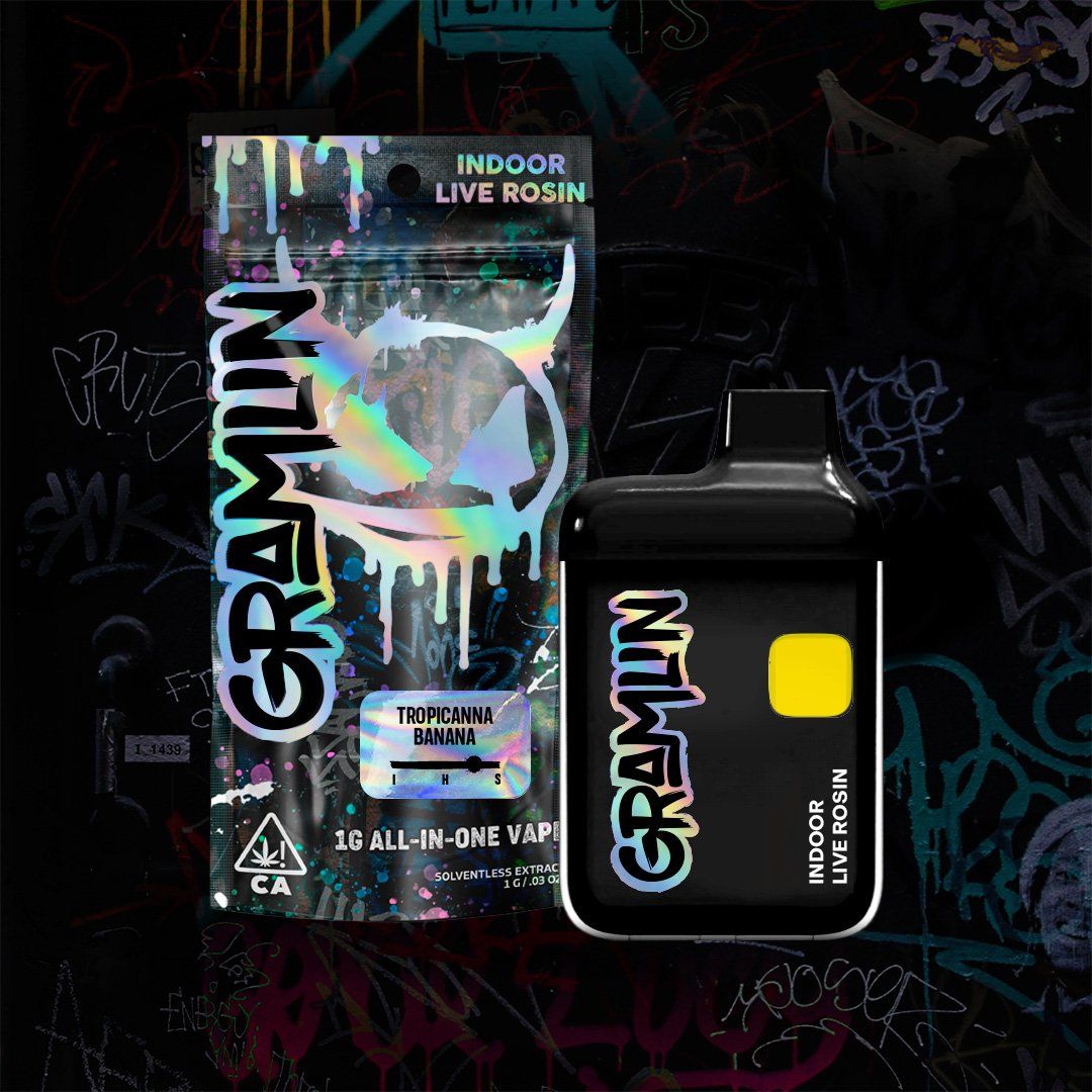 Gramlin - Tropicanna Banana Live Rosin All In One Vape 1g