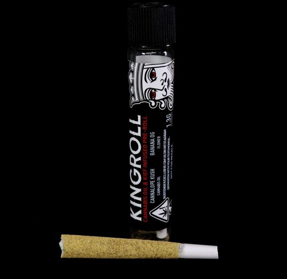 D. Kingroll 1.3g Infused Pre Roll - Mango Durban x Pineapple Express (S)