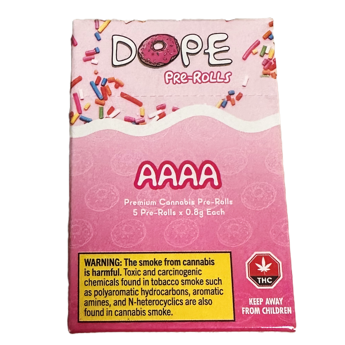 Dope AAAA pre-roll 5 pack