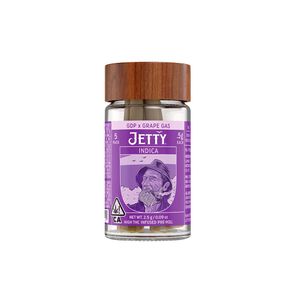 Jetty High THC Infused Pre-roll 5pk GDP x Grape Gas 2.5g