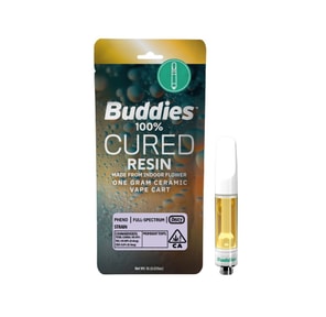 Buddies Cured Resin Cartridge Bubblegum Gelato 1g