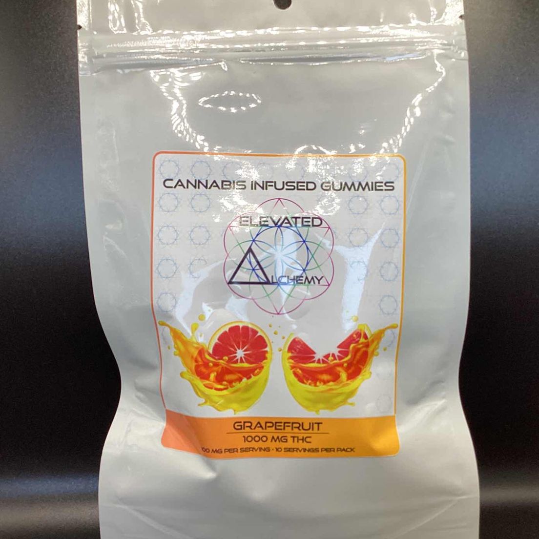 GRAPEFRUIT 1000MG GUMMIES ELEVATED ALCHEMY