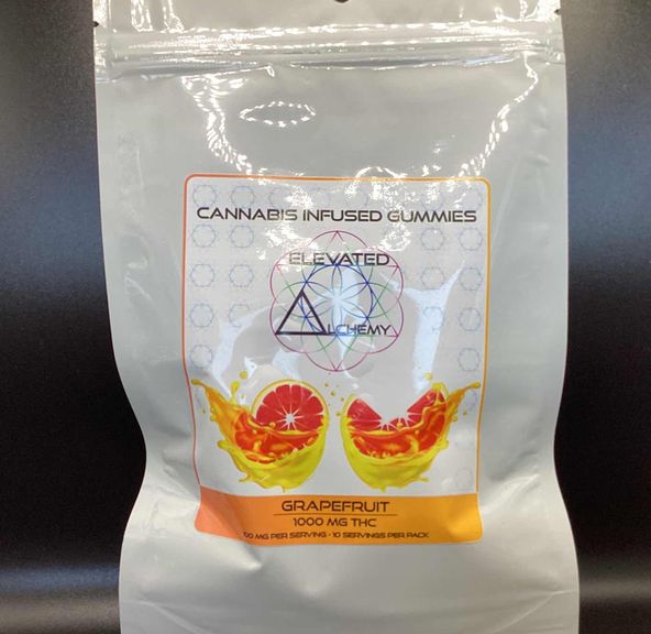 GRAPEFRUIT 1000MG GUMMIES ELEVATED ALCHEMY