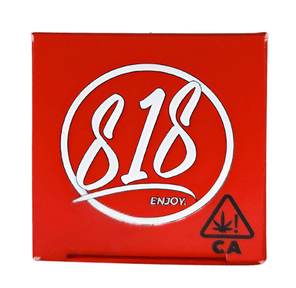 818 Brand Live Rosin Grape Gas 1g