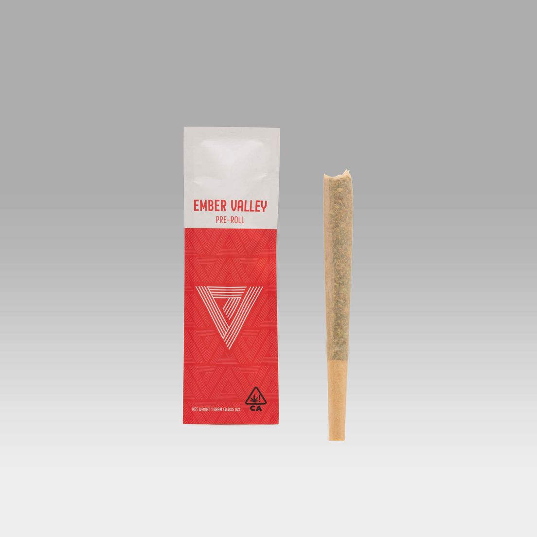 Peach Peels .5g Pre-Roll, Ember Valley