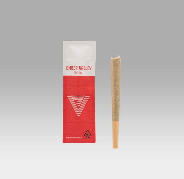 Peach Peels .5g Pre-Roll, Ember Valley