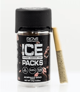 Rove - Acapulco Gold Ice Pack Infused Prerolls 5pk 2.5g