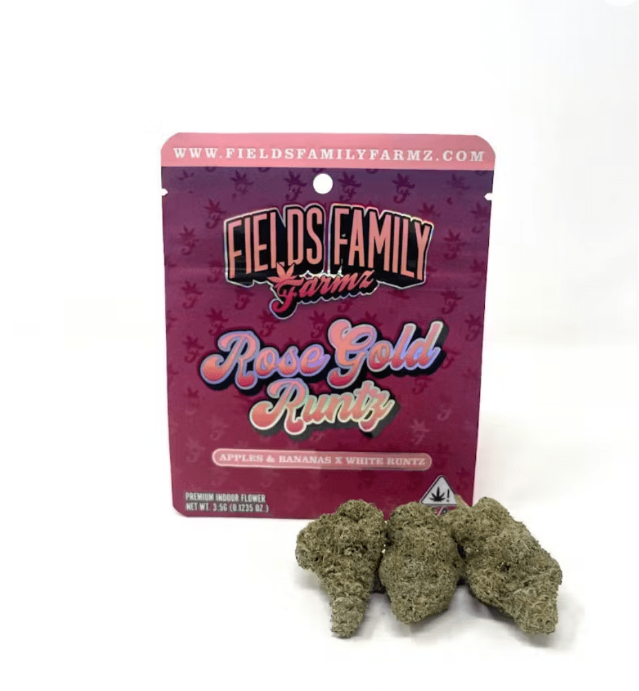 Fields Family Farmz - Rose Gold Runtz - Smalls - Bag 3.5g