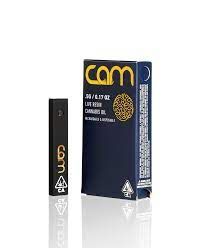 1. Cam .5g THC Live Resin Disposable Vape Pen - Biscotti-otti-otti (H) *SALE*