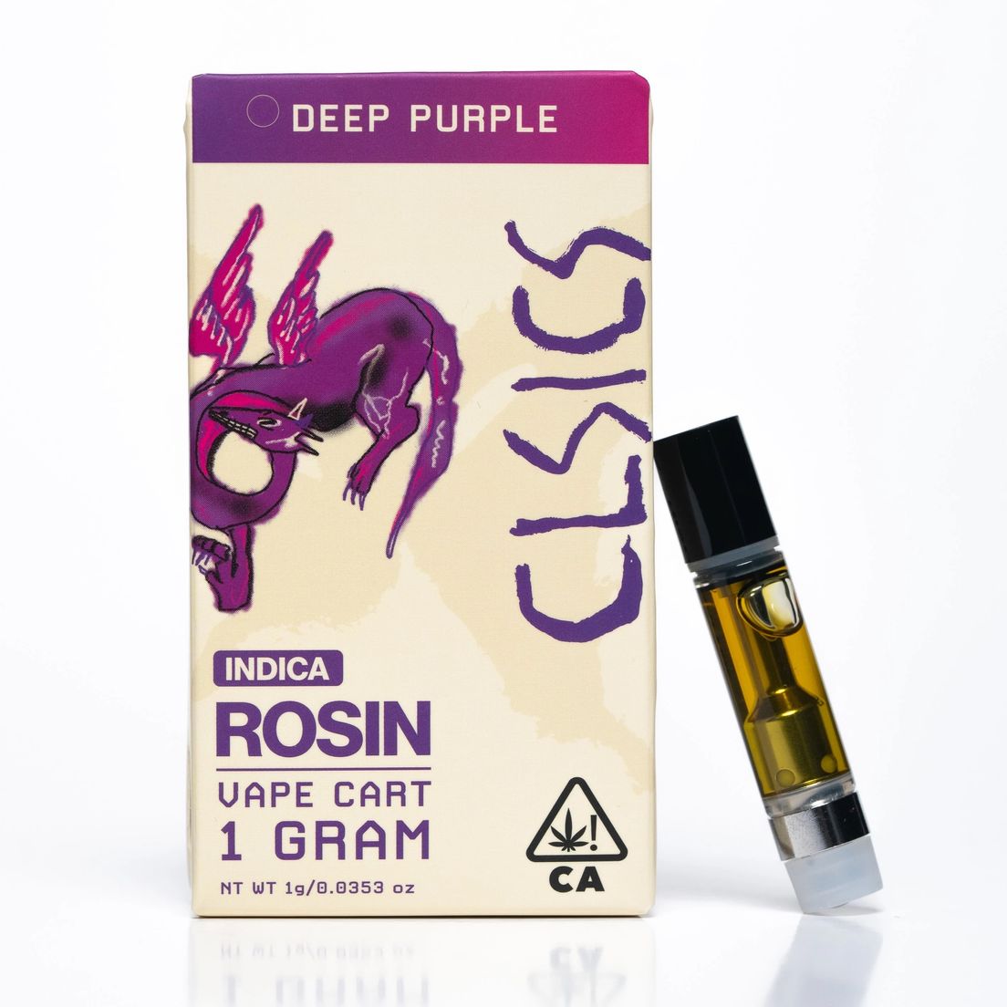 Clsics- Deep Purple Live Rosin Cartridge 1g (I)