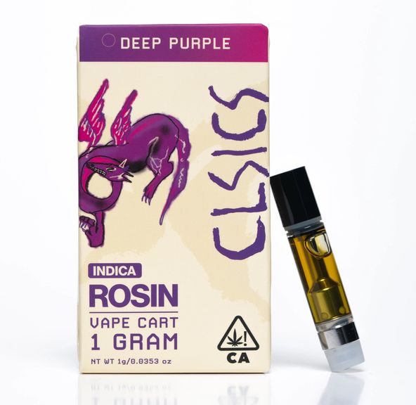 Clsics- Deep Purple Live Rosin Cartridge 1g (I)