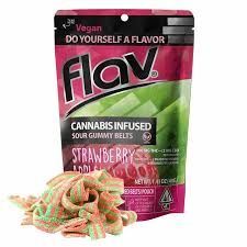 Flav Strawberry Apple Belts 100mg