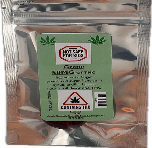 Acadia - Lollipop - Grape 50 MG