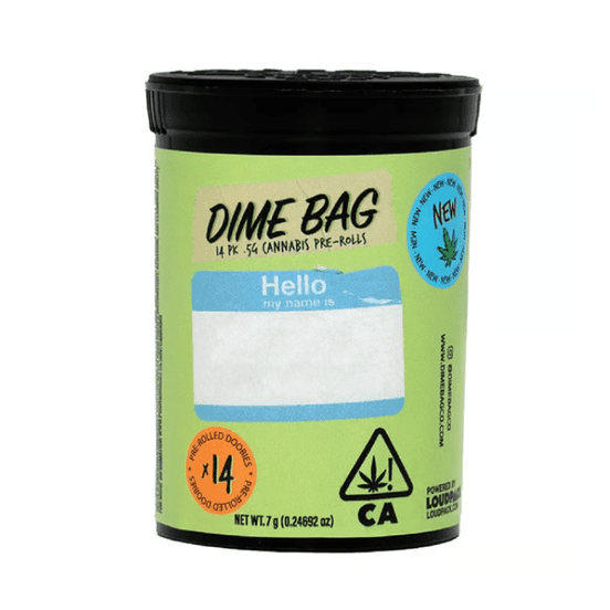 Dime Bag Pre-Roll 14pk Peanut Butter Mintz 7g