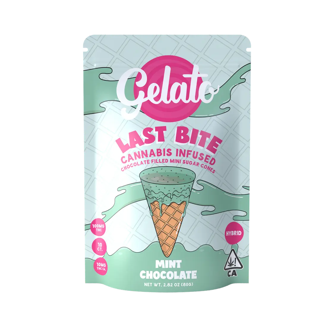 Gelato Last Bite Mint Chocolate 100mg