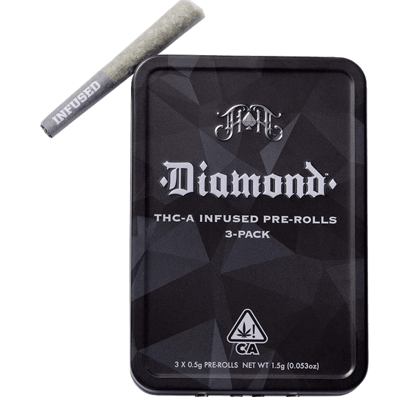 Heavy Hitters - Infused Diamond Pre Roll (x5) .5g - 2.5g - CAM - Gumbo