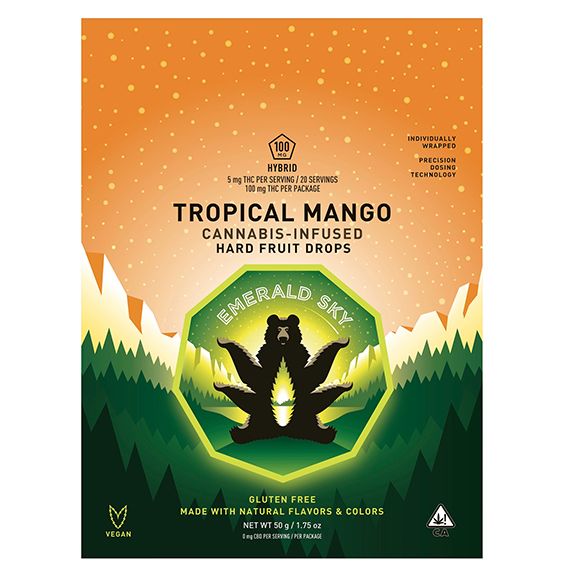 Tropical Mango Hard Candy By Emerald Sky